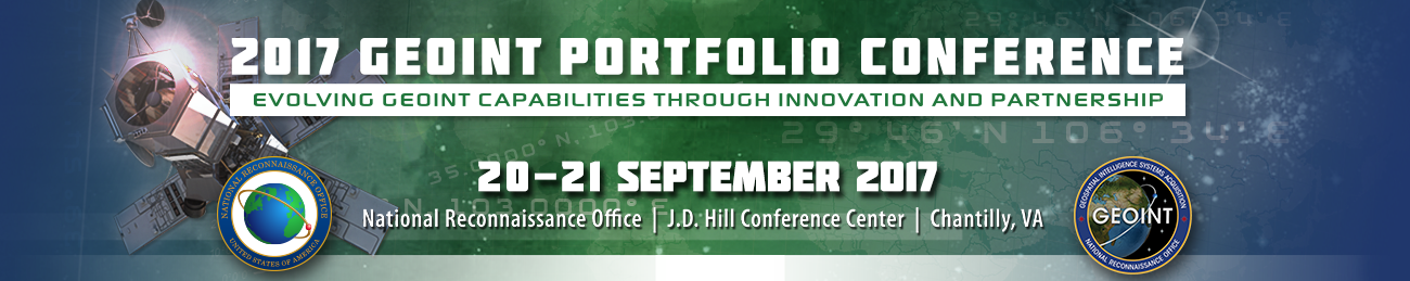 NRO GEOINT Portfolio Days and Technology Exposition