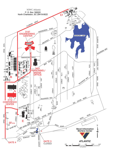 NIWC Map